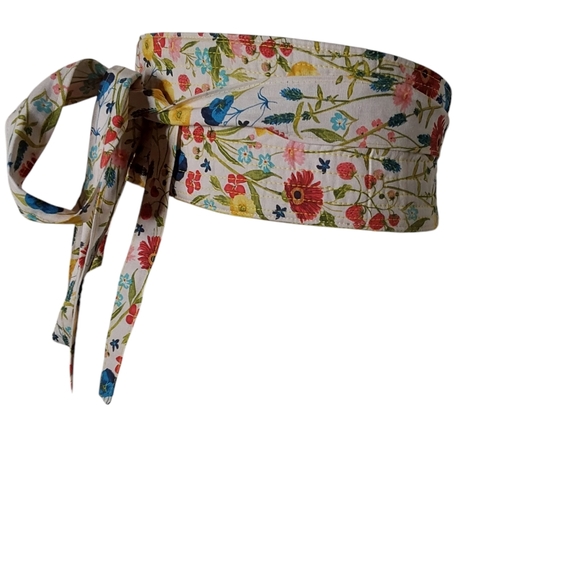 Wrap around fabric belt, obi belt - Picture 4 of 4